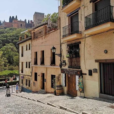 Dos Al Lado De La Alhambra, En Pleno Centro דירה *